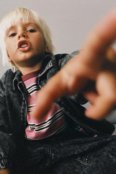 ДЕНИМОВО БОМБЪР ЯКЕ - Черен от Zara