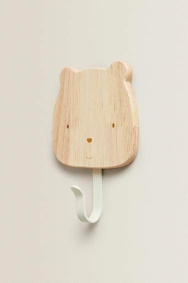 PATÈRE ENFANT OURS - Beige clair de Zara - Image 1