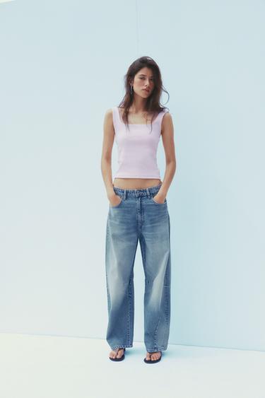 WIDE STRAP VEST TOP - Pink by Zara - Image 0