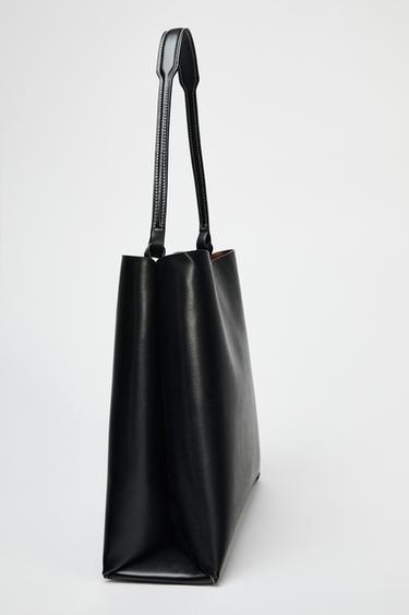 SAC SEAU MINIMALISTE - Noir de Zara - Image 3