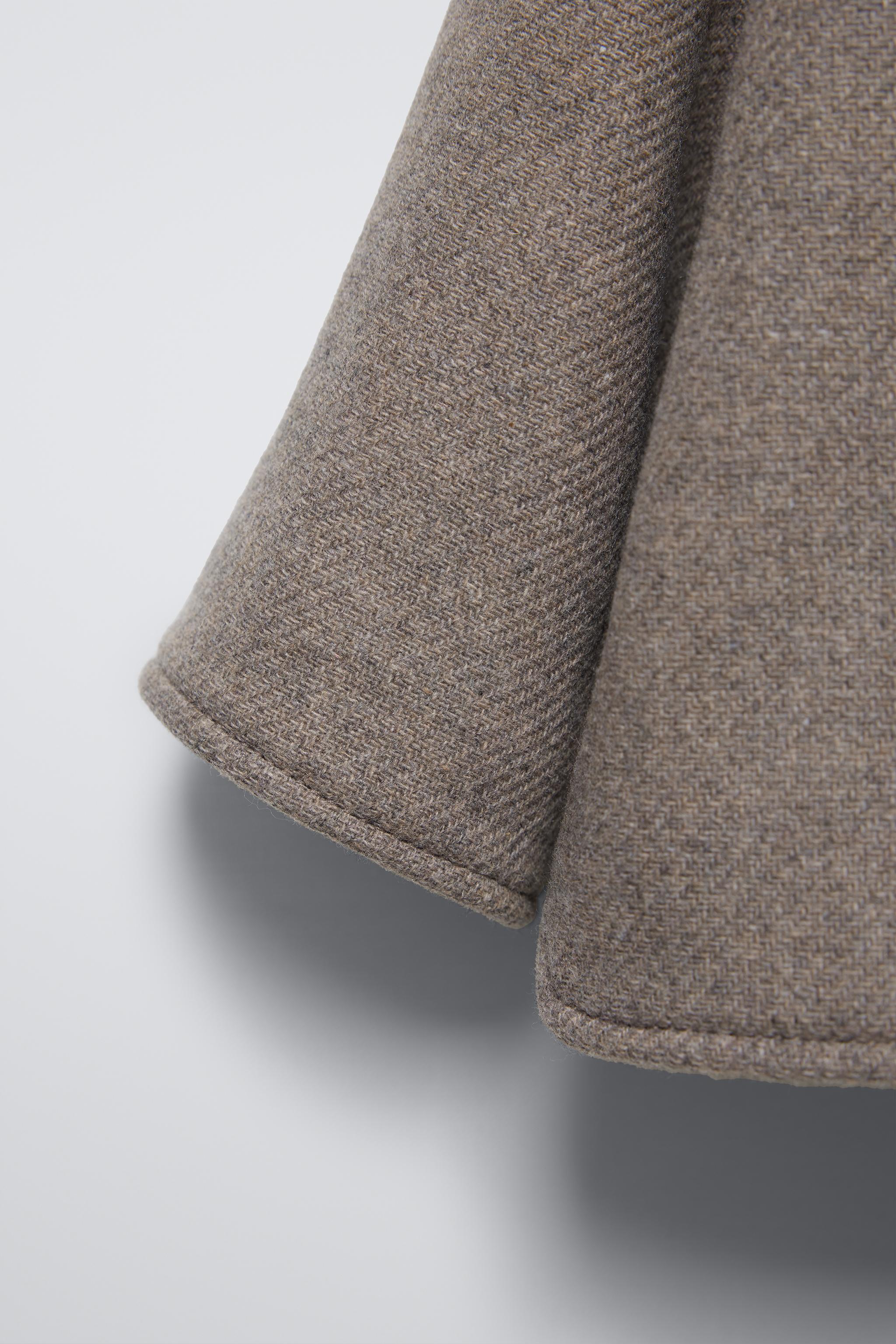 日本全国送料無料商品 | 特集 | MANTECOウールコート - ブラウン/モール | ZARA Japan / 日本 ジャケット・アウター