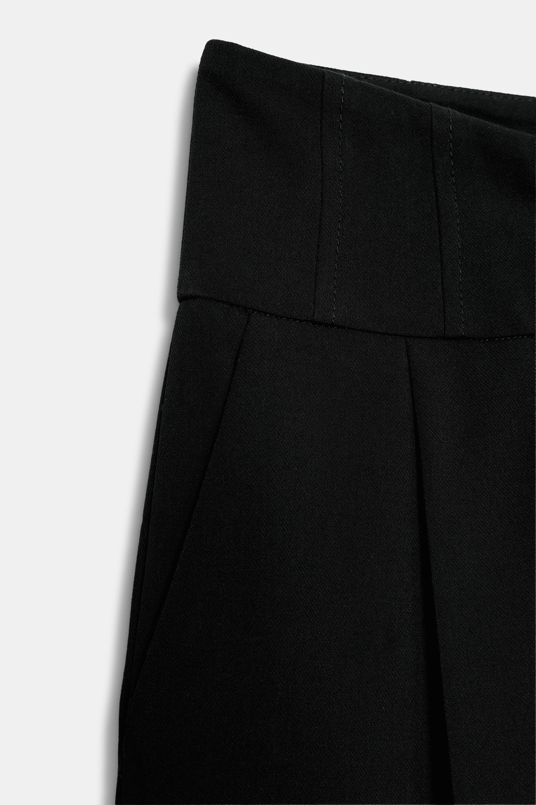 PANTALON DROIT TAILLE HAUTE