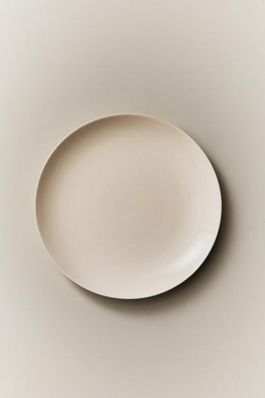 ASSIETTE À DESSERT GRÈS LISSE - Crème de Zara - Image 4