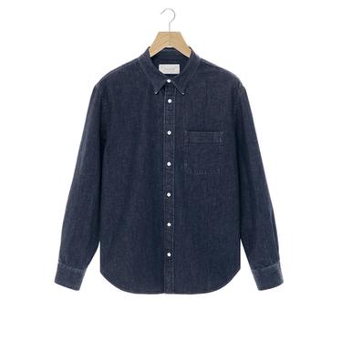 CAMISA REGULAR FIT DENIM - Azul-marinho-escuro da Zara