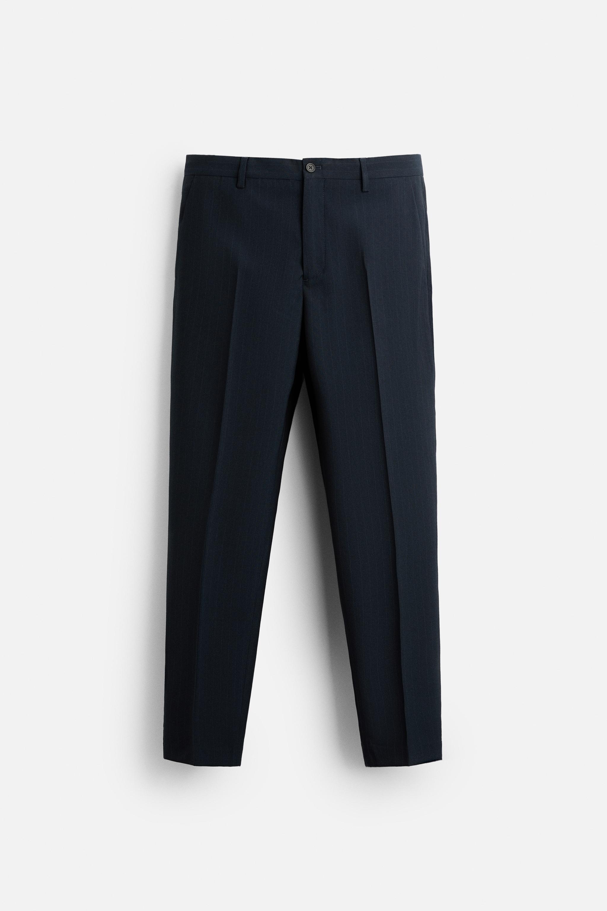 Zara Men PINSTRIPE SUIT PANTS