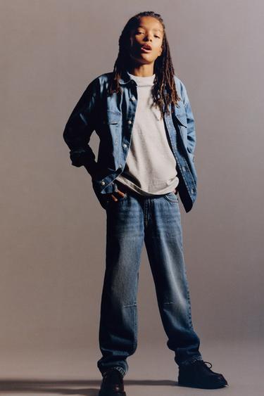 BAGGY JEANS - Mid-blue by Zara