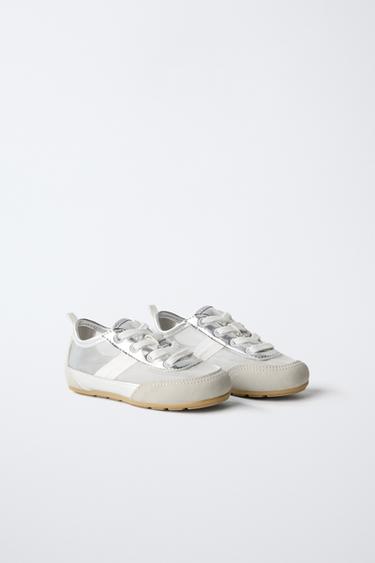 FASHION TRAINERS - Silver by Zara - Image 1