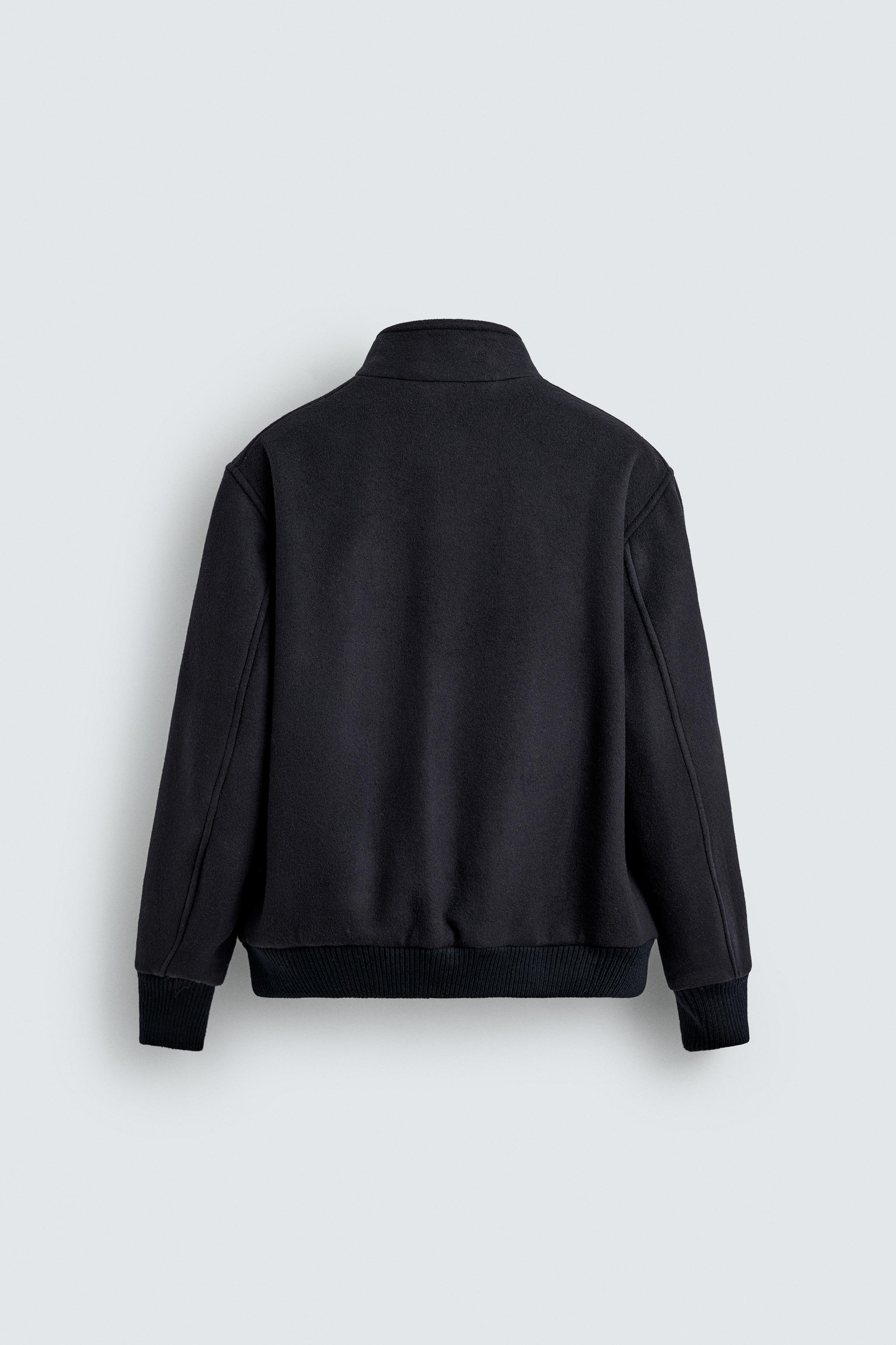 MANTECO® ORIGINS ウールブレンドジャケット - ネイビーブルー | ZARA