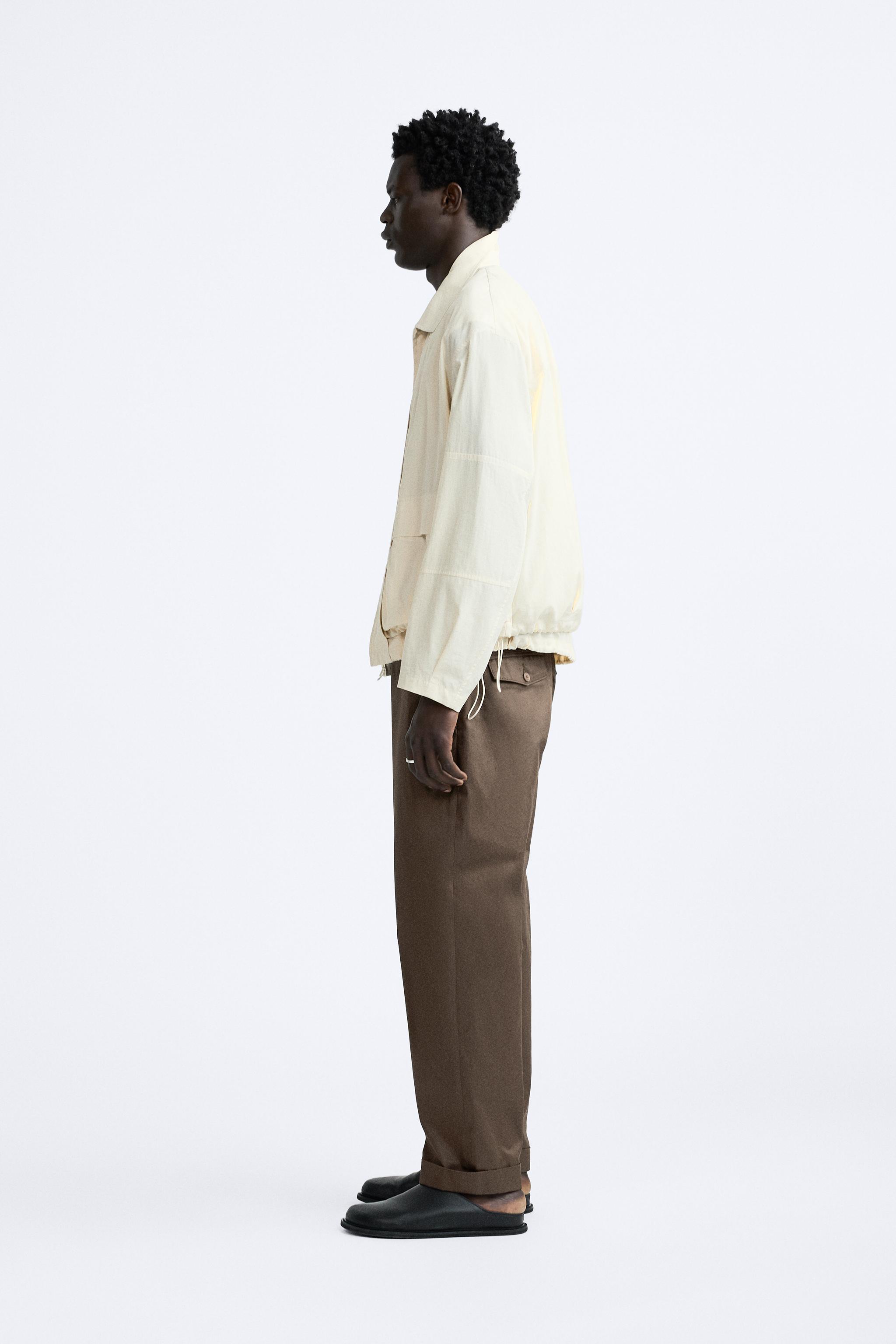 zara piper chino pants