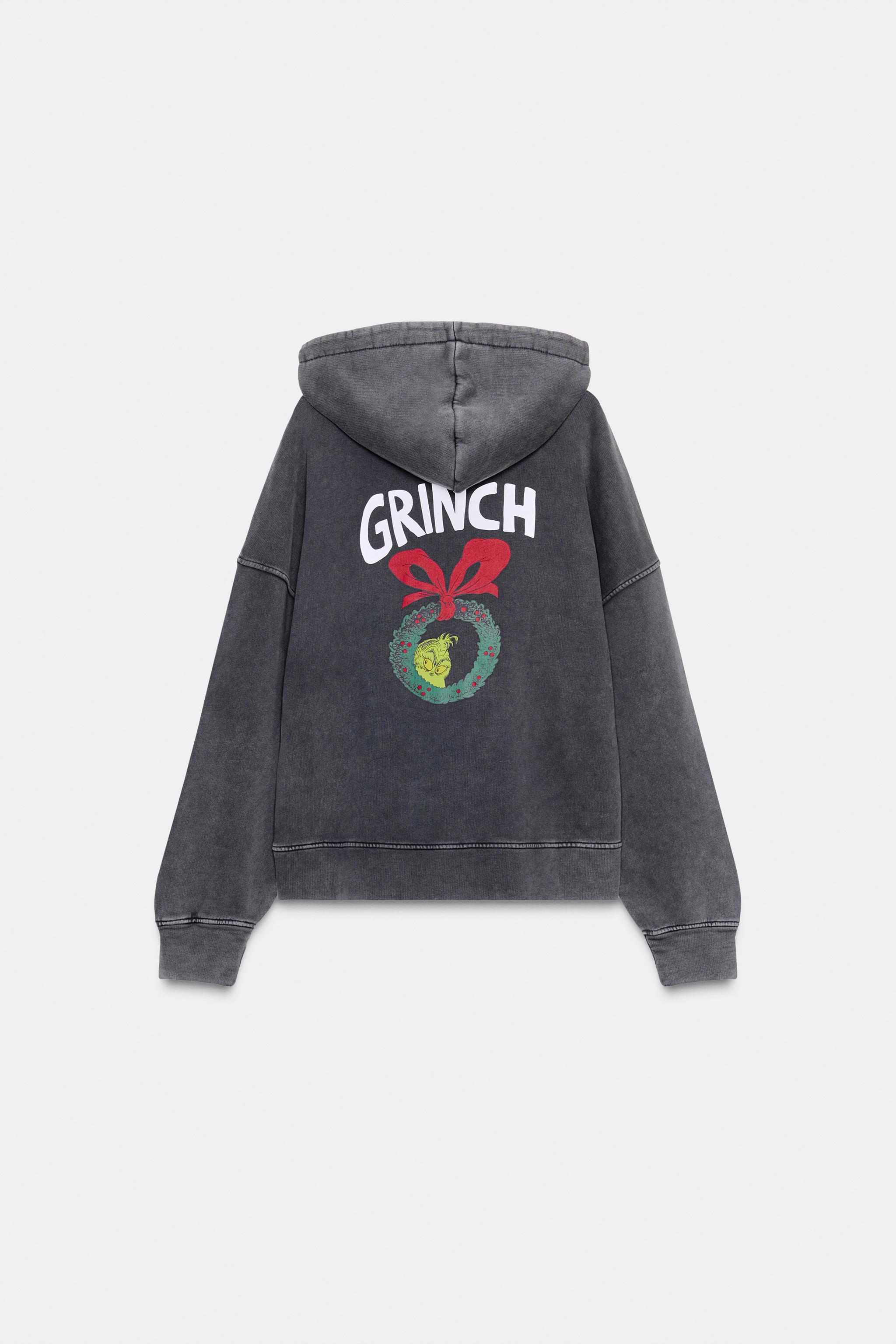 GRINCH™ CHRISTMAS WASHED EFFECT SWEATSHIRT