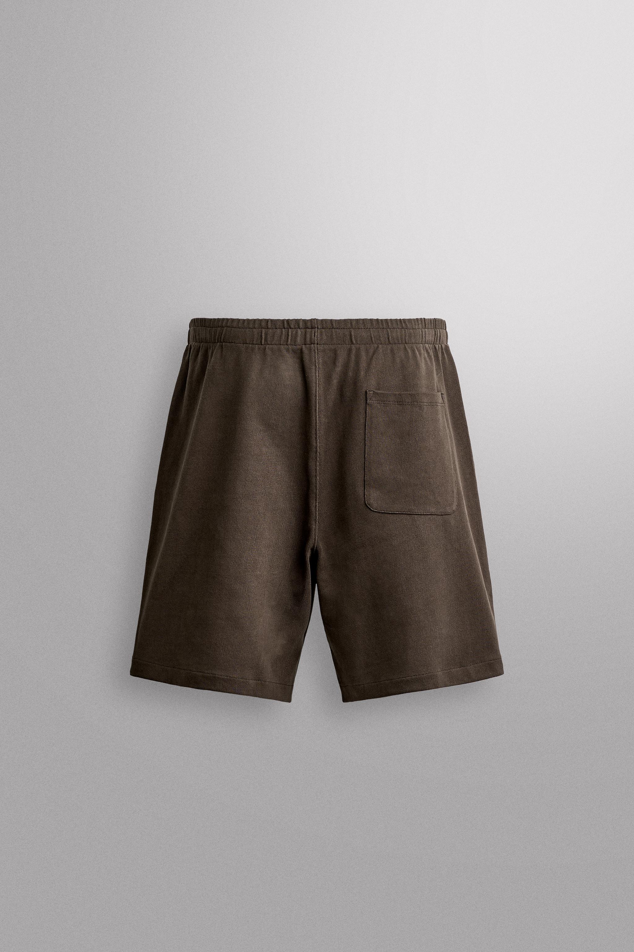 Мужские шорты Zara HEAVYWEIGHT 9" JOGGER SHORTS — фото 7