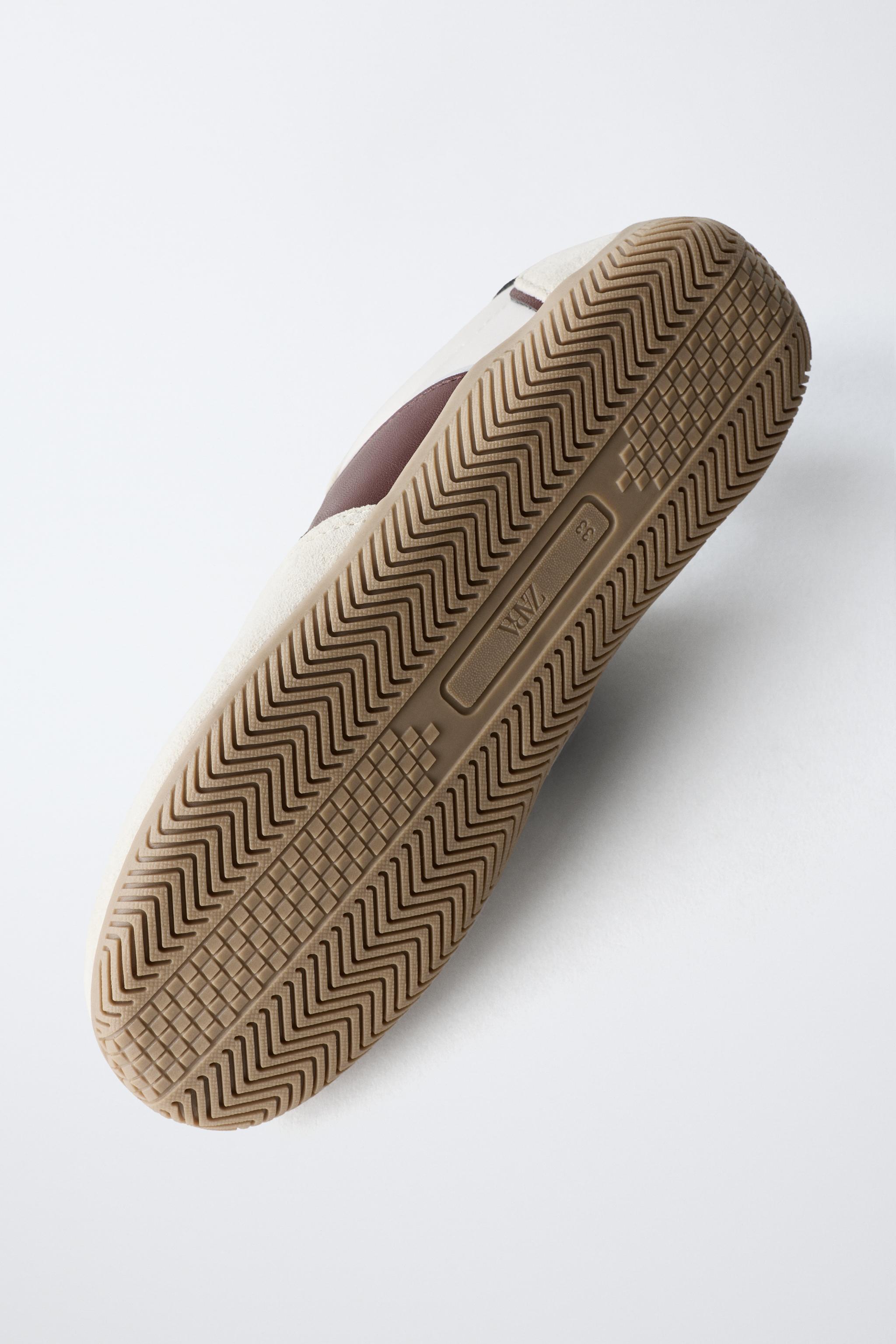 Детские кроссовки Zara CONTRASTING SNEAKERS — фото 7