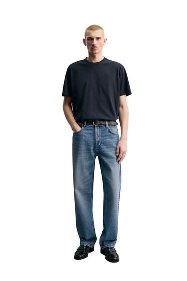 STRAIGHT BOOTCUT FIT JEANS - Blue by Zara