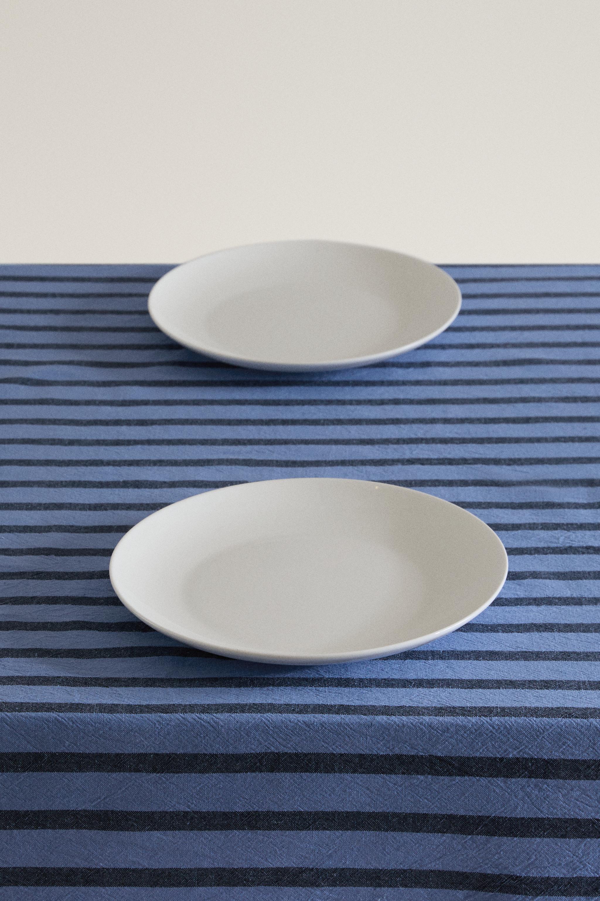 YARN-DYED STRIPE TABLECLOTH