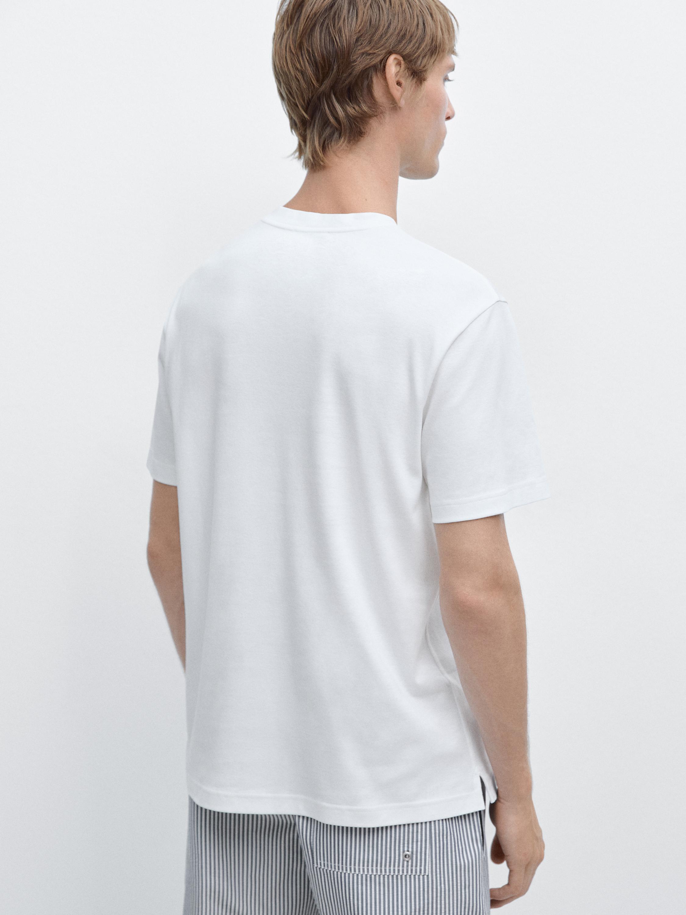 T-shirt manches courtes 100 % coton