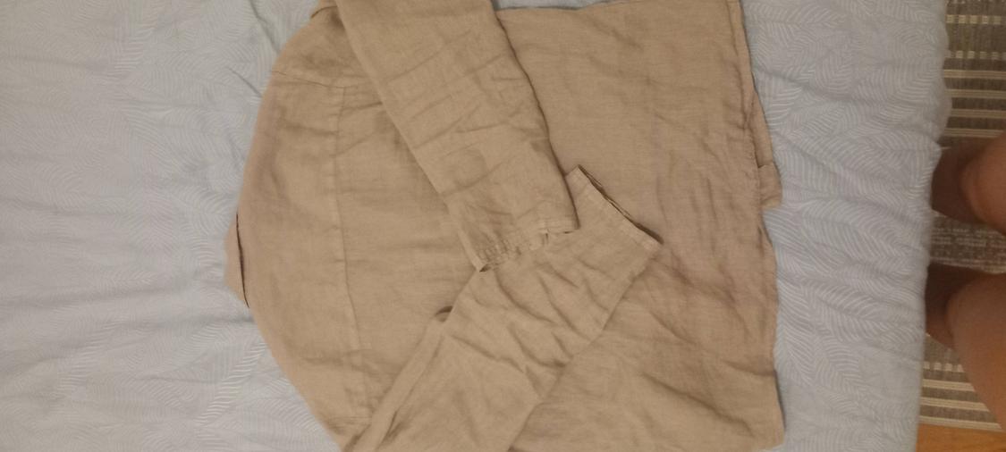 ZW COLLECTION 100% LINEN SHIRT - Image 3