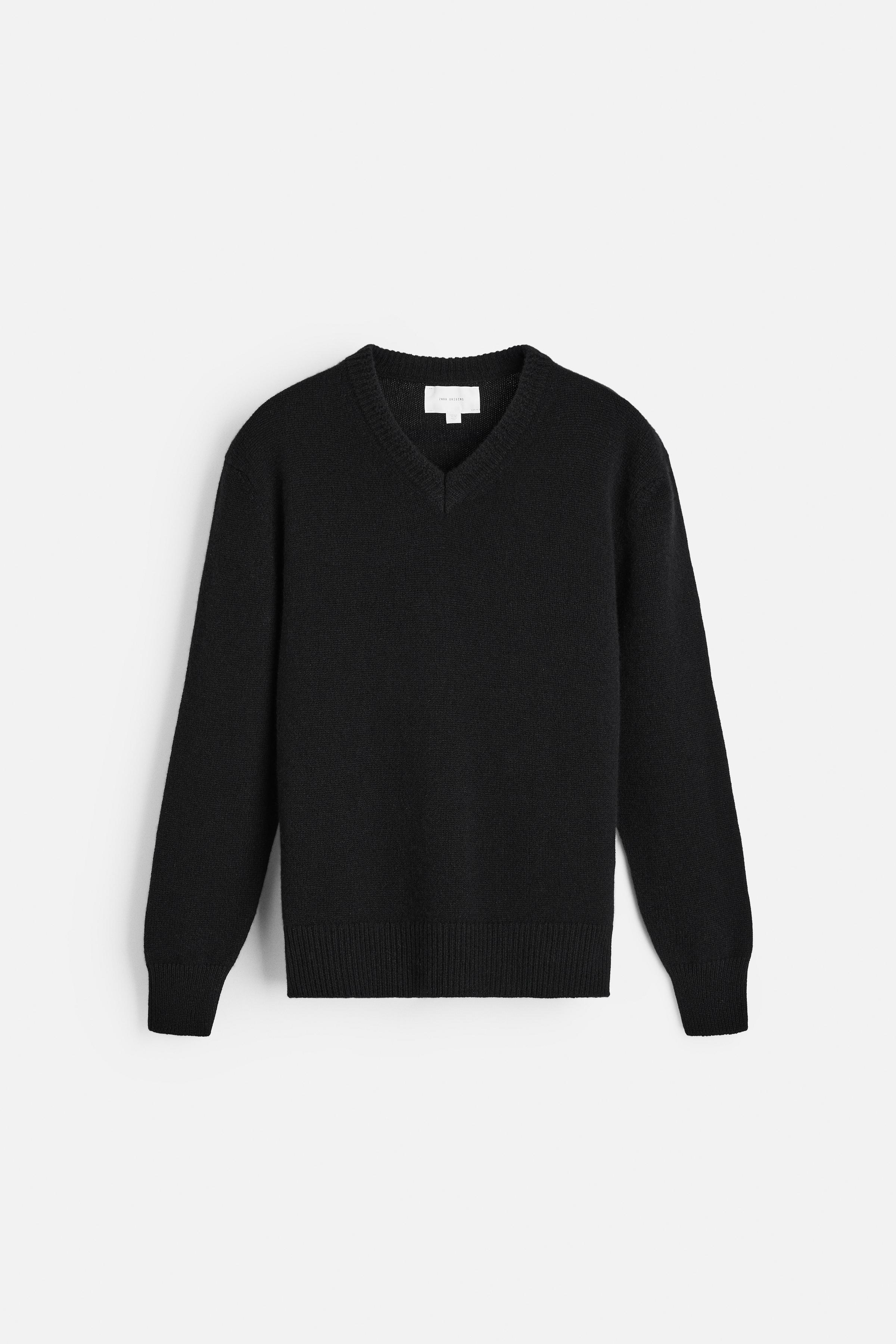 Sweatshirt Pull Noir Homme Zara Pull Pour Homme Zara Vêtements