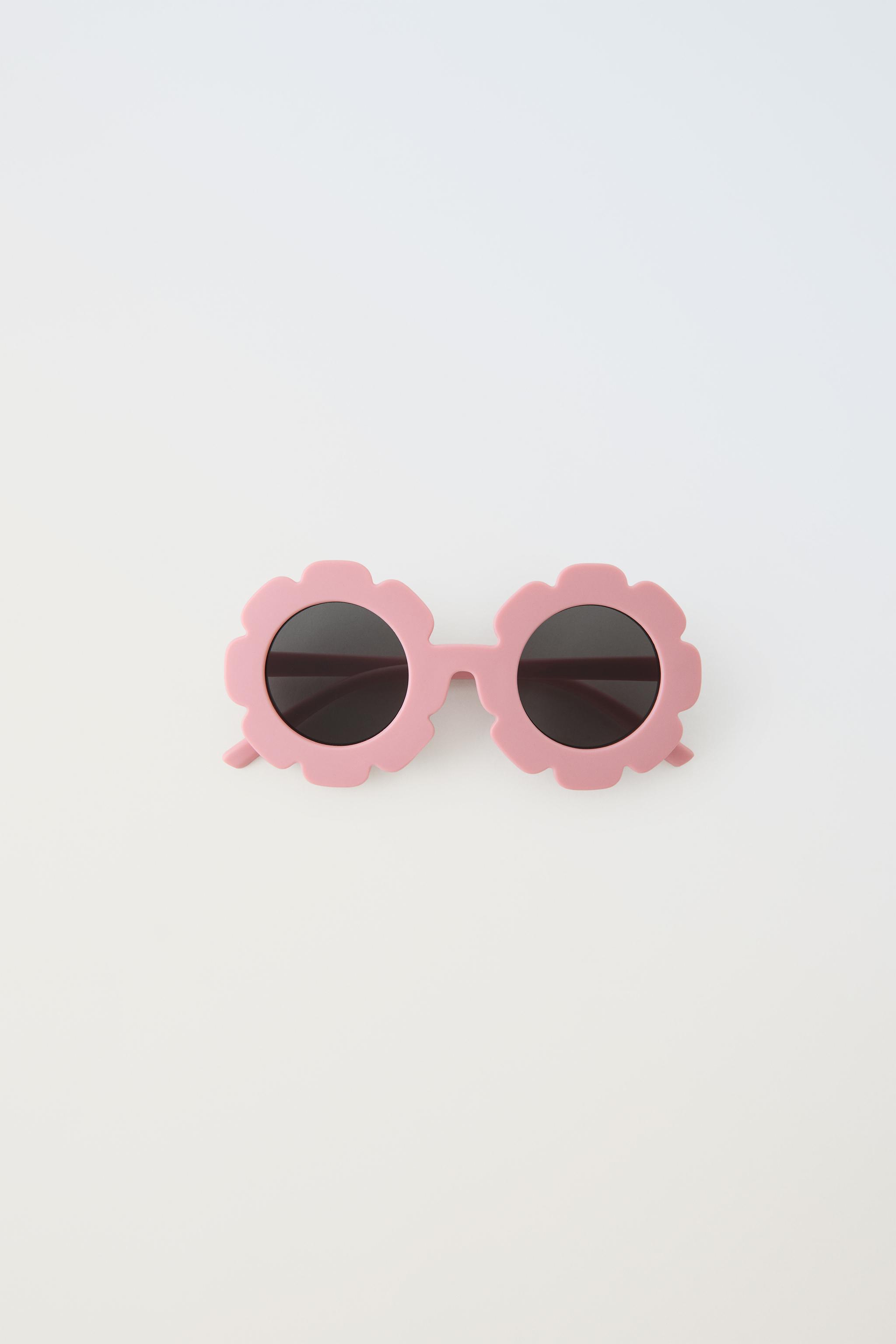 Pink flower sunglasses on sale