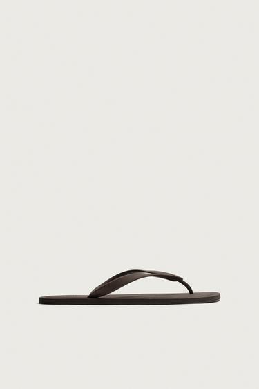 Zara 細帶涼鞋 - 棕色