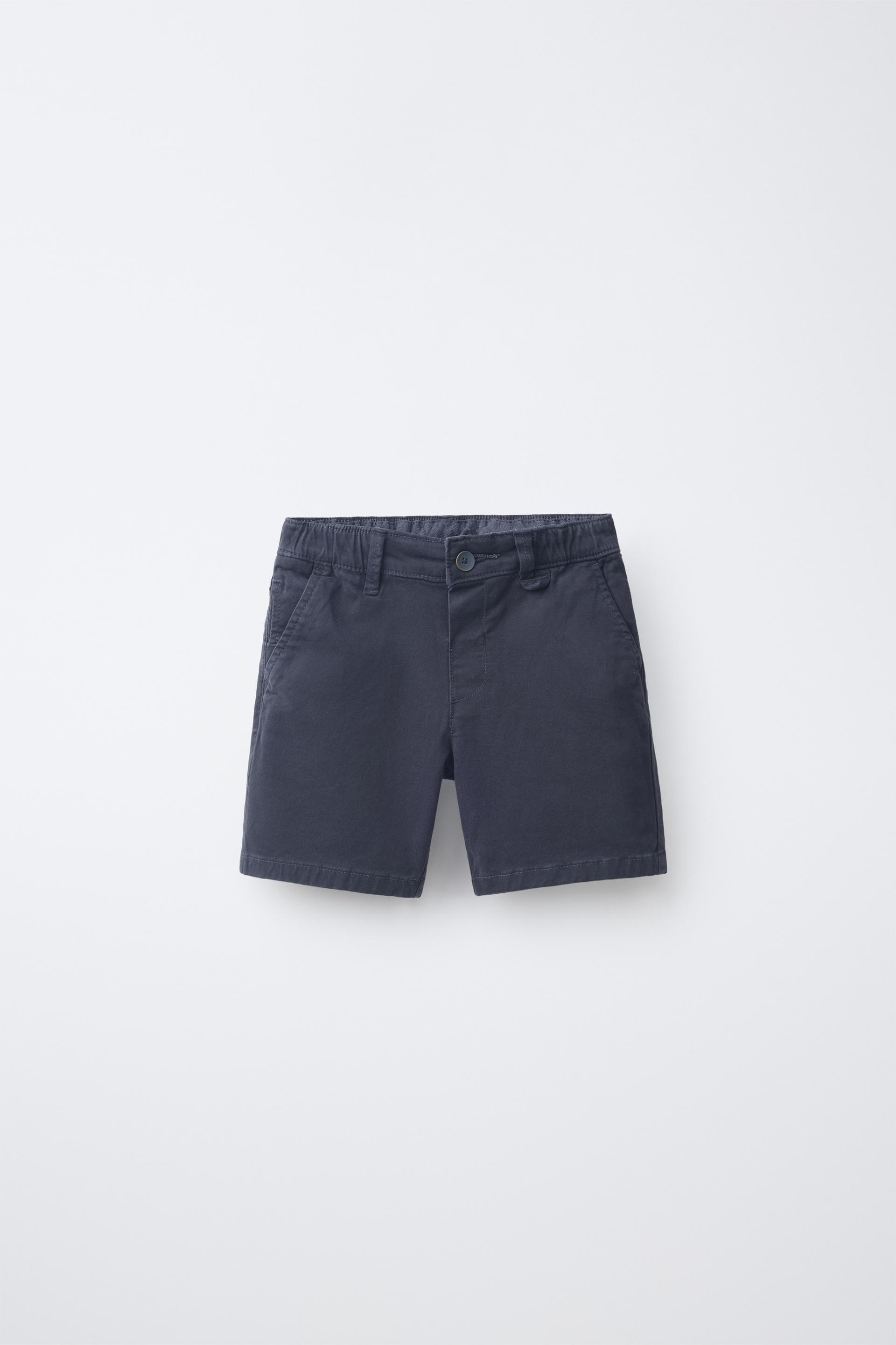 Basic Chino Bermuda Shorts