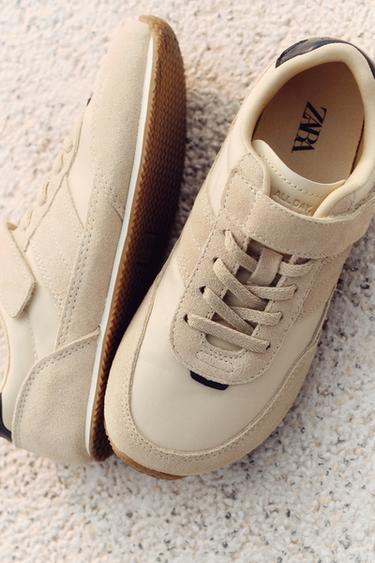Zara BAREFOOT SNEAKERS - Off White