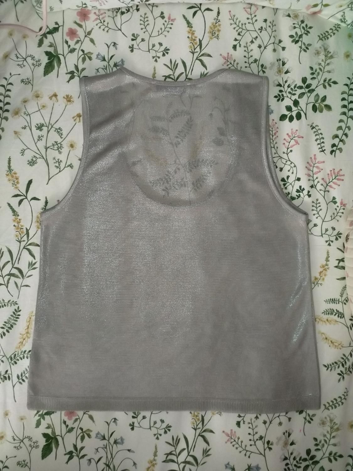 METALLIC KNIT TOP - Image 2