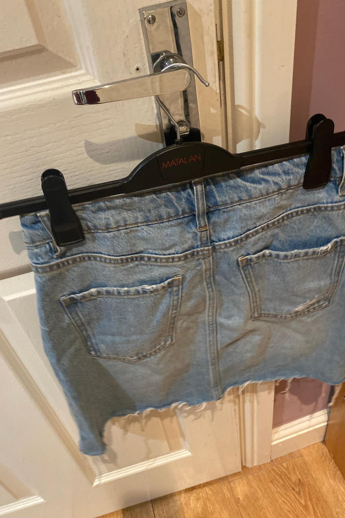DENIM MINI SKIRT - Image 2