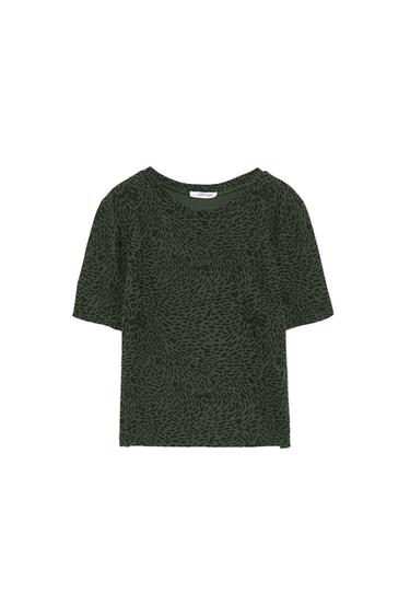 SOFT-TOUCH HIGH NECK T-SHIRT