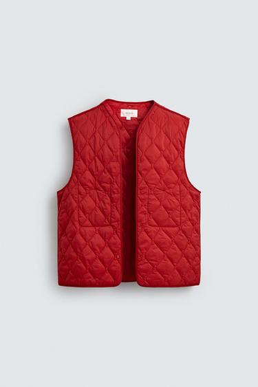 WATER REPELLENT DETACHABLE PARKA - Red by Zara - Image 10