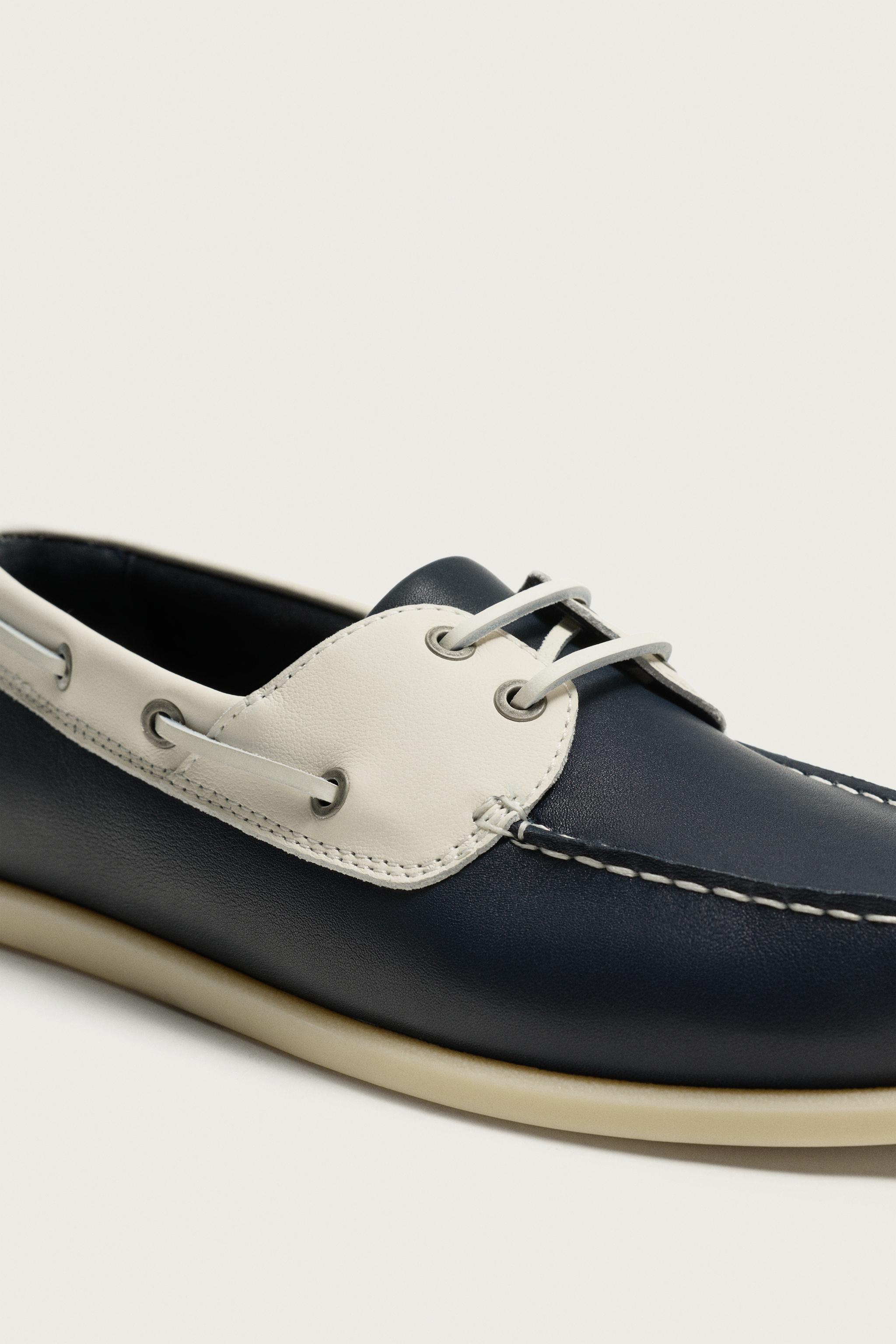 LEATHER BOAT SHOES