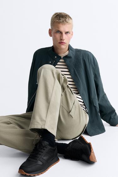 zara basket chaussette