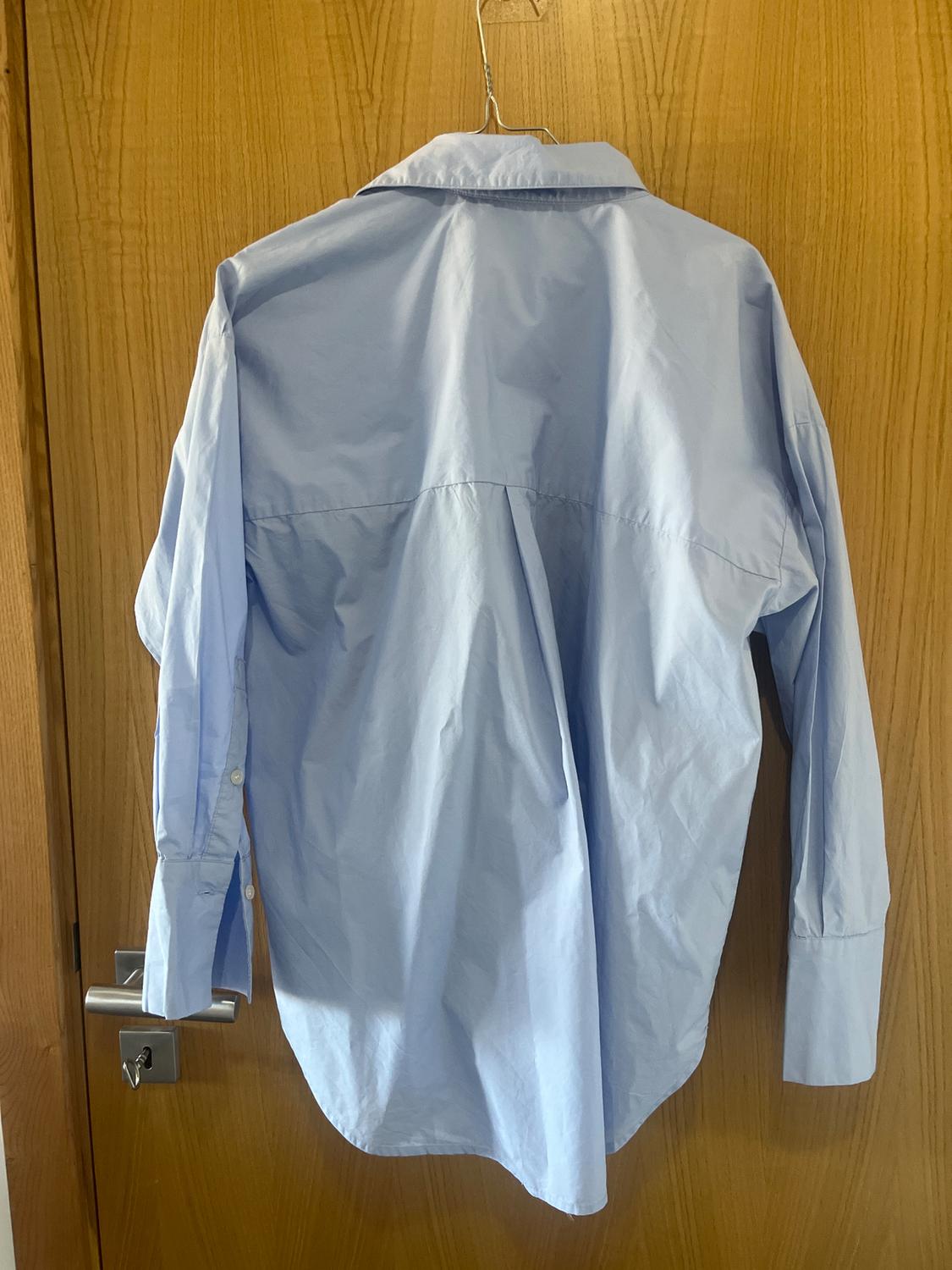 POPLIN SHIRT WITH FRONT POCKETS - Image 2