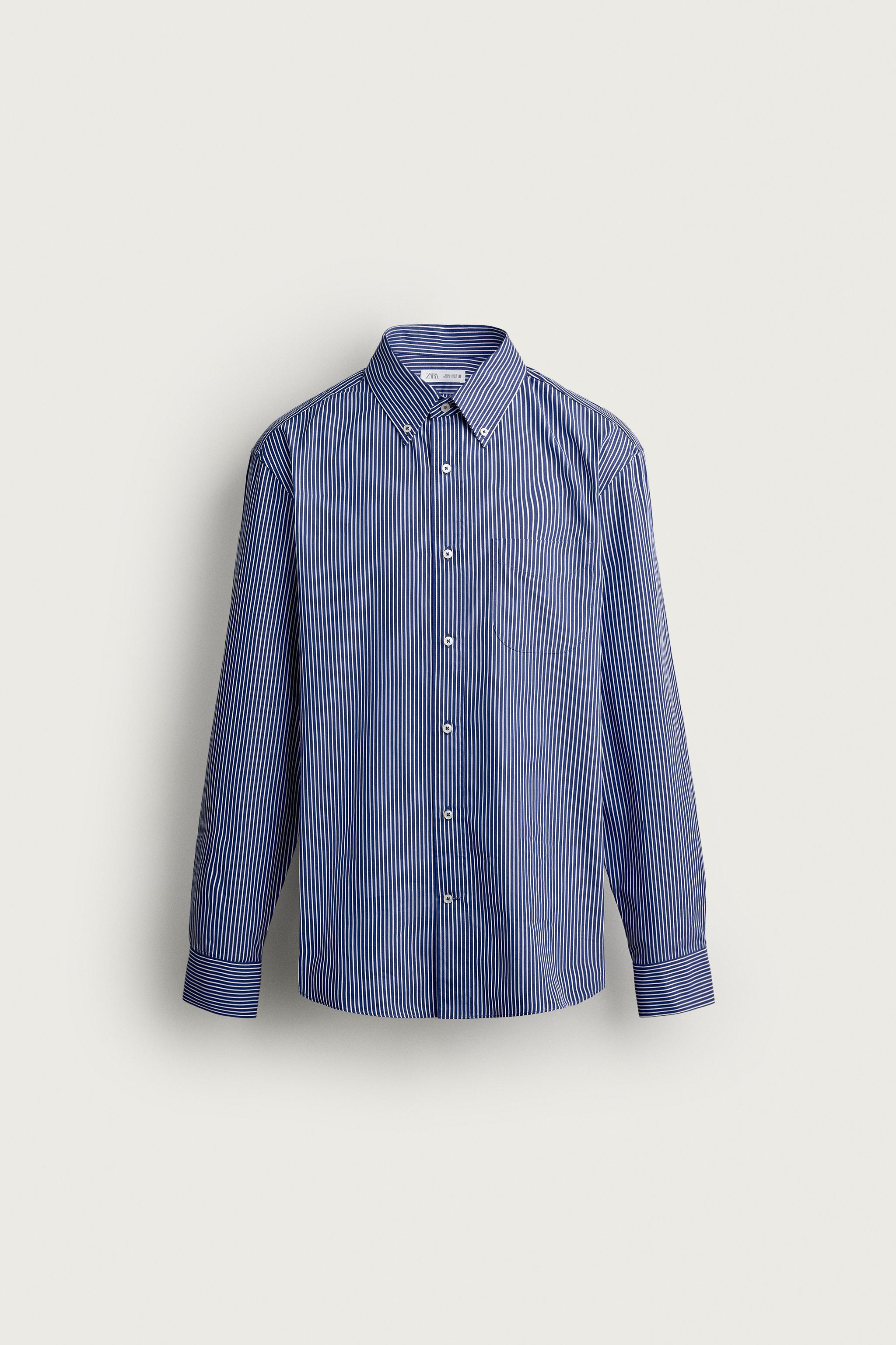 STRIPED REGULAR FIT SHIRT