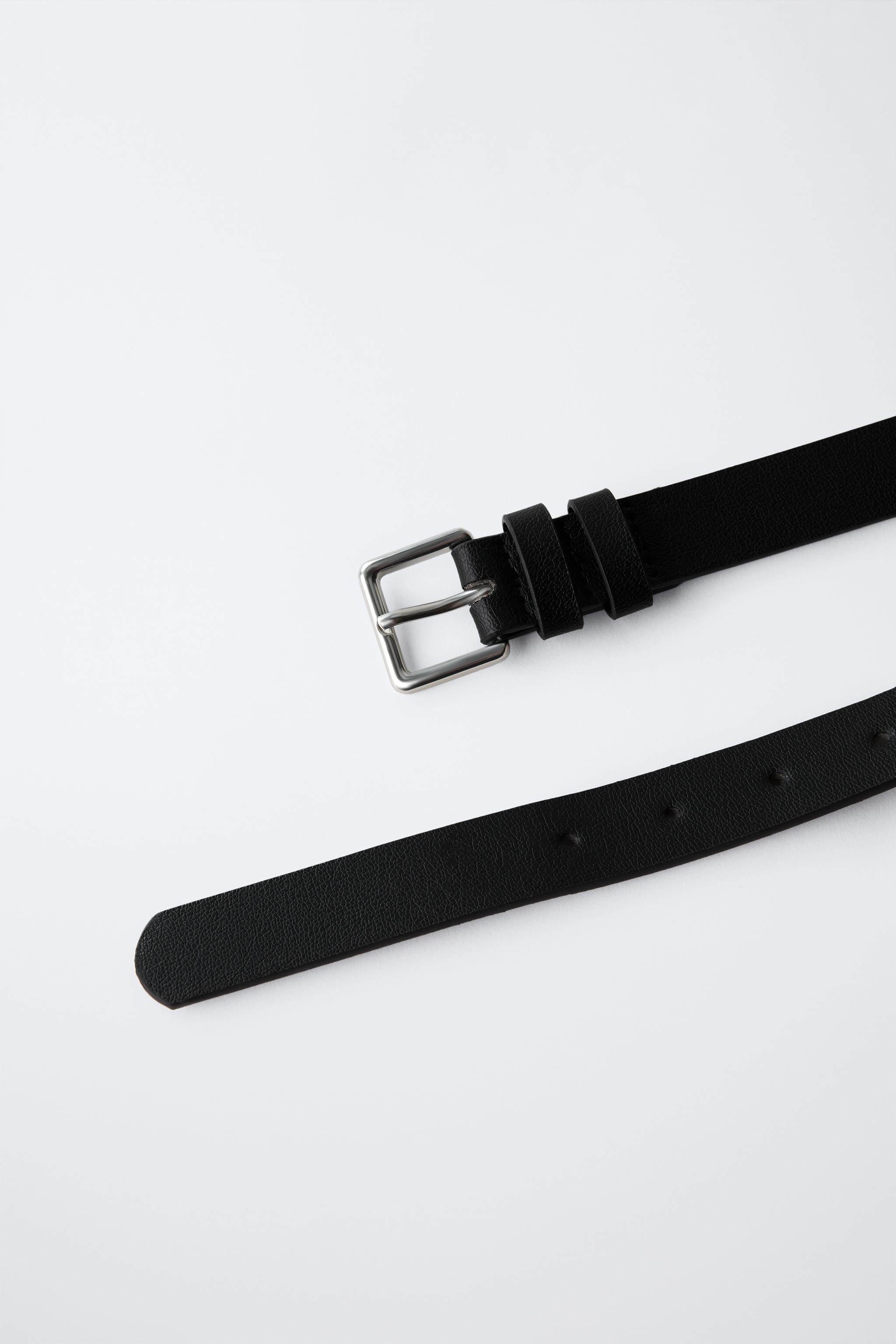 STUDDED BELT - Black | ZARA United States