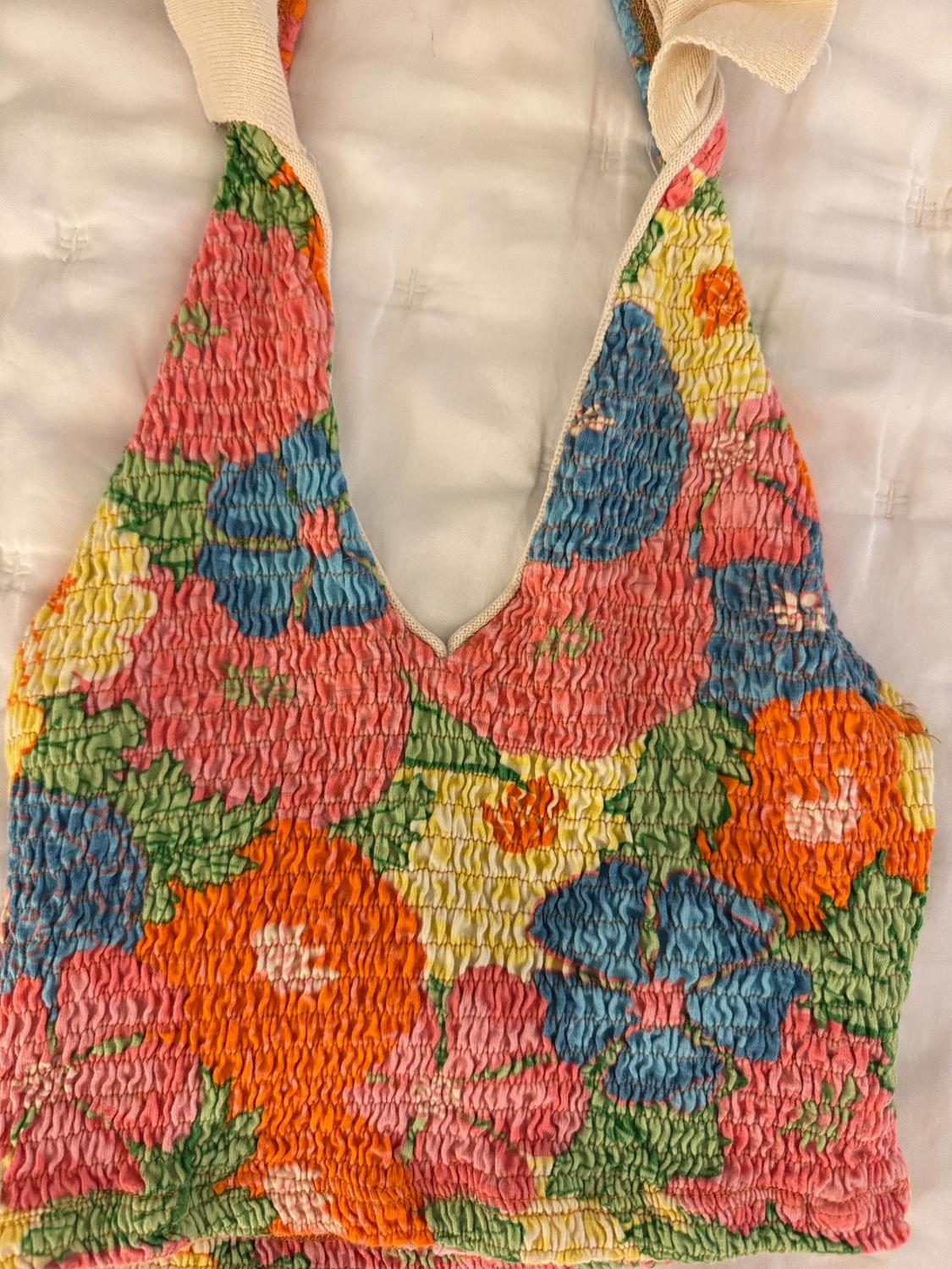 TOP HALTER ESTAMPADO - Image 2