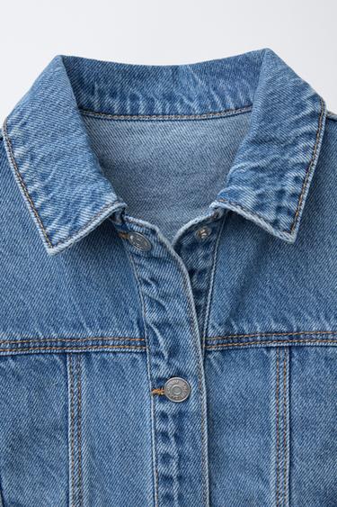 HEART DENIM JACKET - Blue by Zara