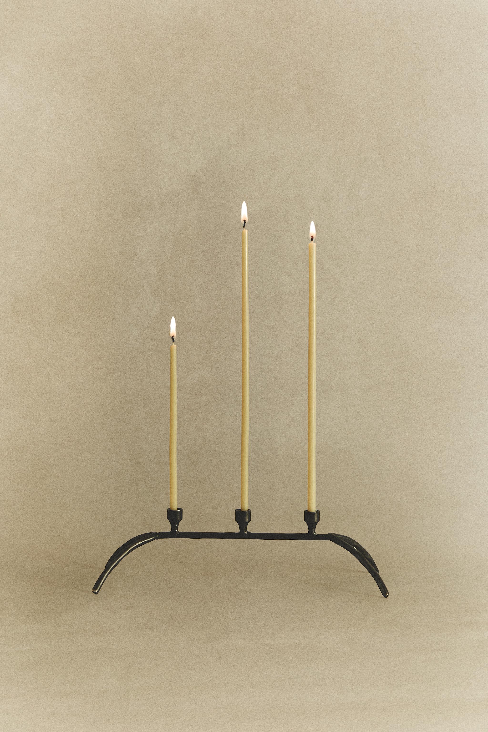 新品未使用　ZARA  陶磁器製　キャンドルスタンド2個セット ZARA HOME キャンドルスタンド2個セット デコレーション
