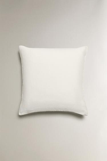 HOUSSE DE COUSSIN BRODERIE CÔTE - Beige clair de Zara - Image 3