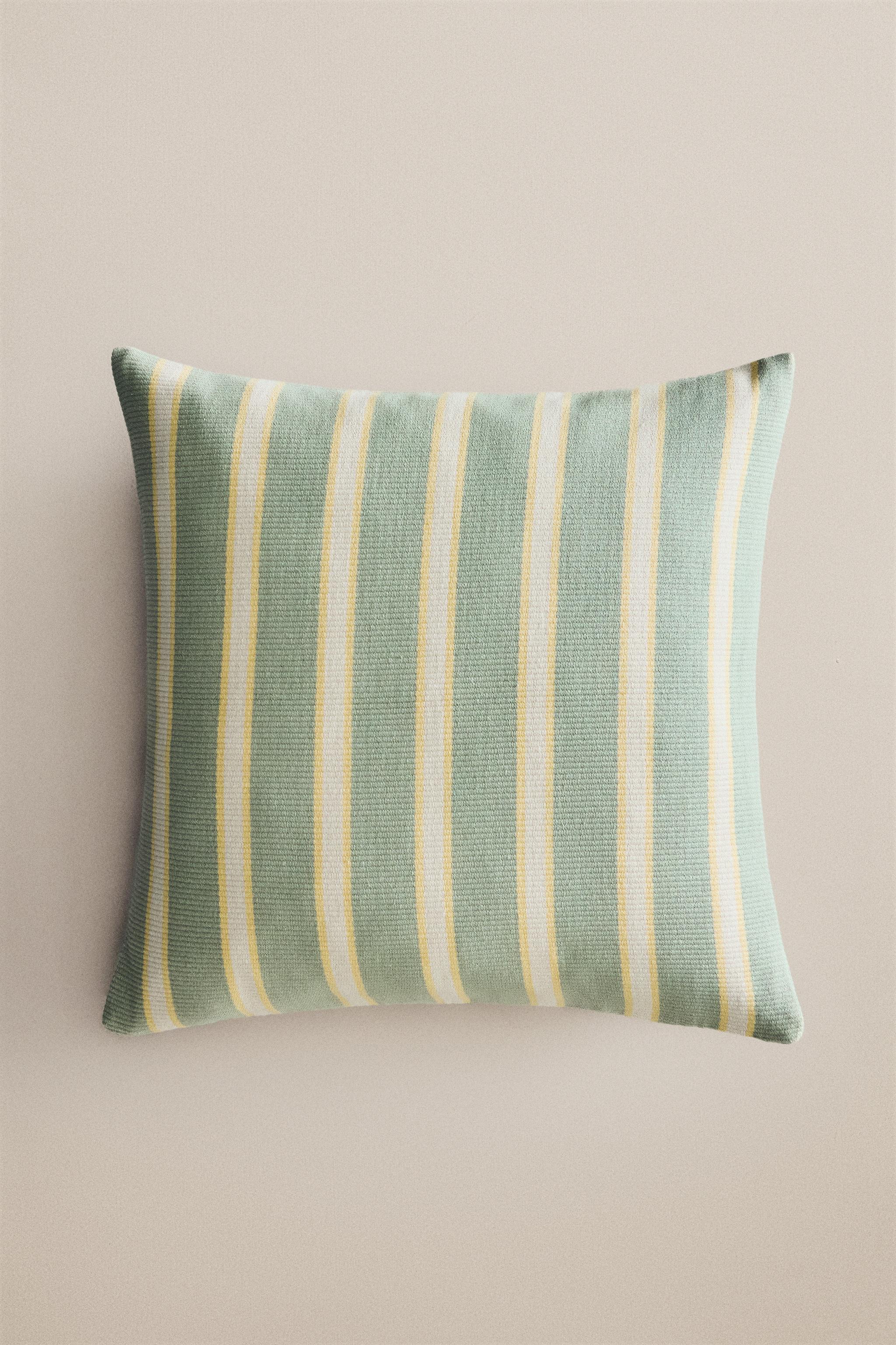 STRIPED THROW PILLOW COVER
