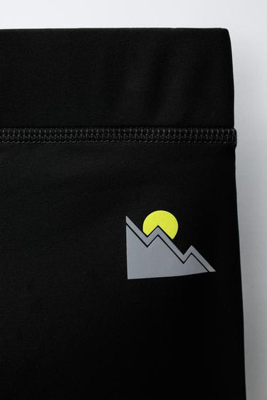 SKI COLLECTION THERMAL LEGGINGS - Black by Zara - Image 2