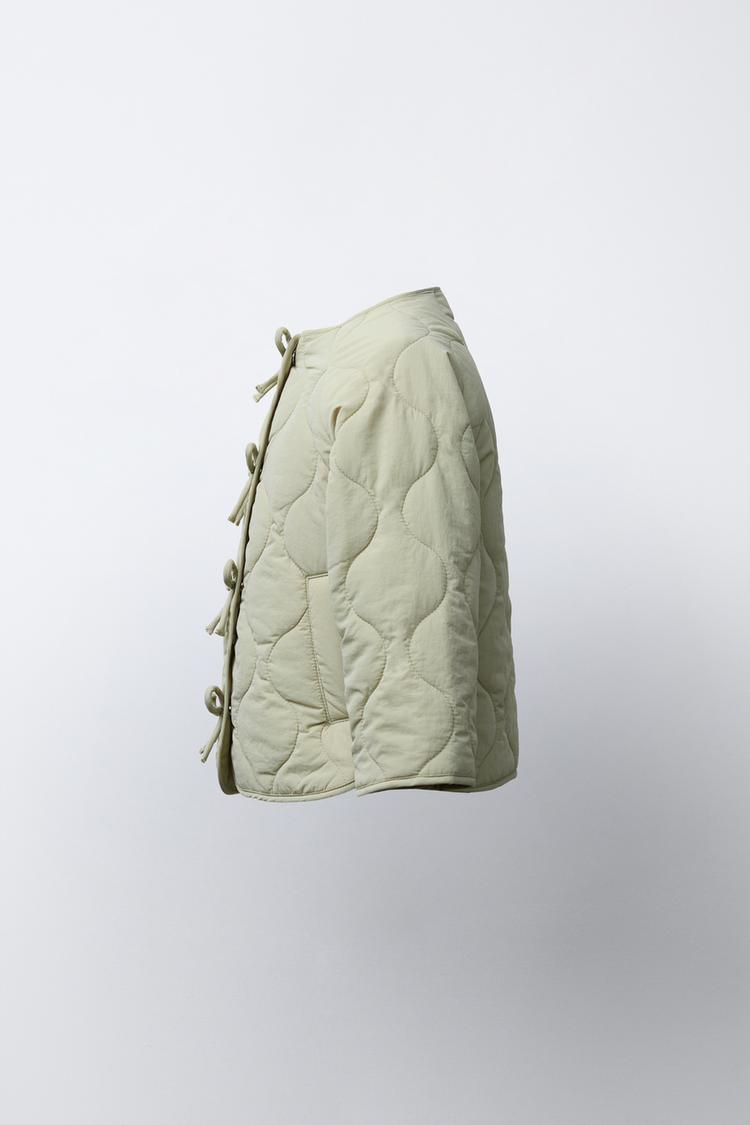 BOW PADDED JACKET