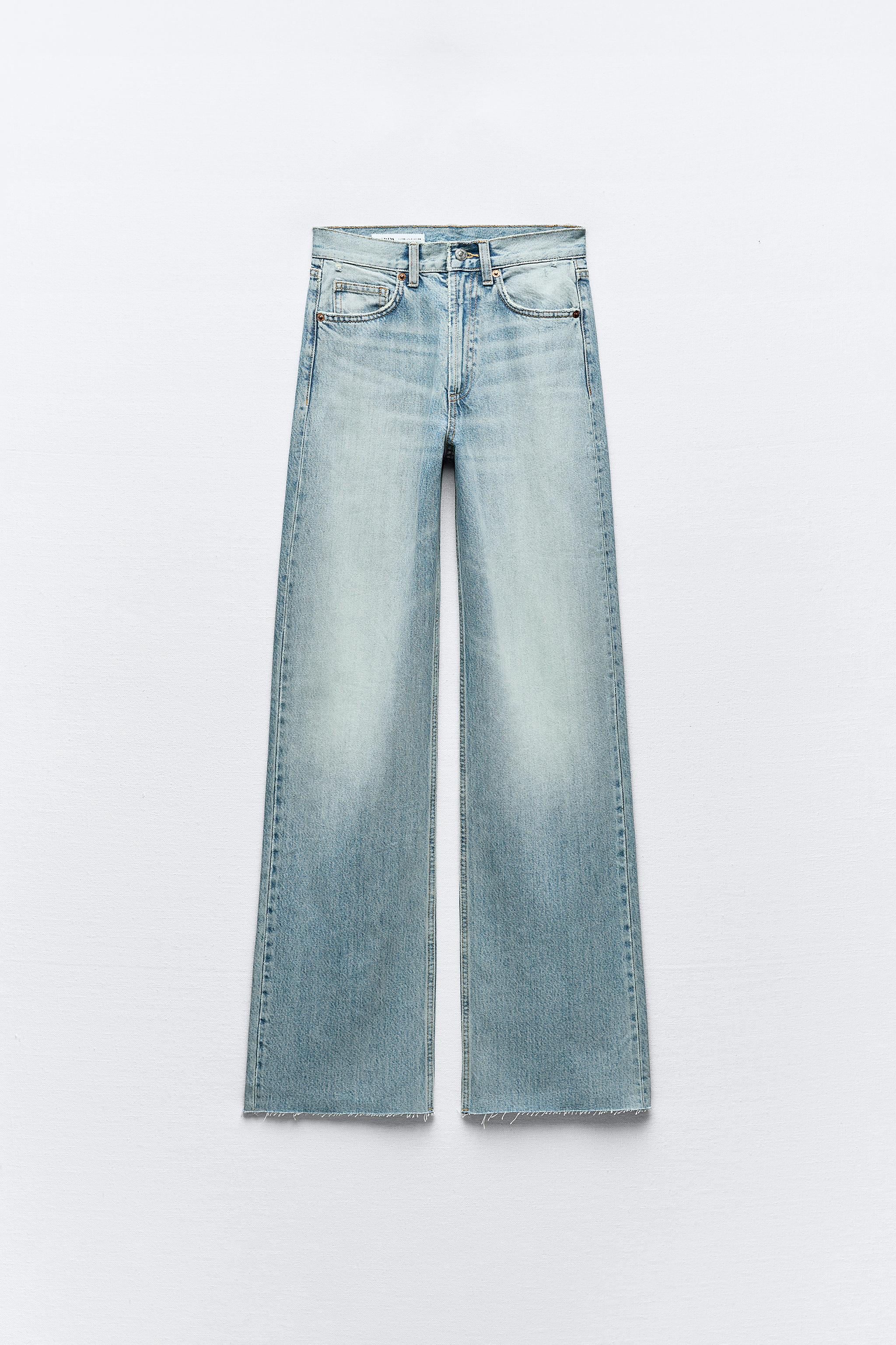 TRF HIGH RISE WIDE LEG JEANS