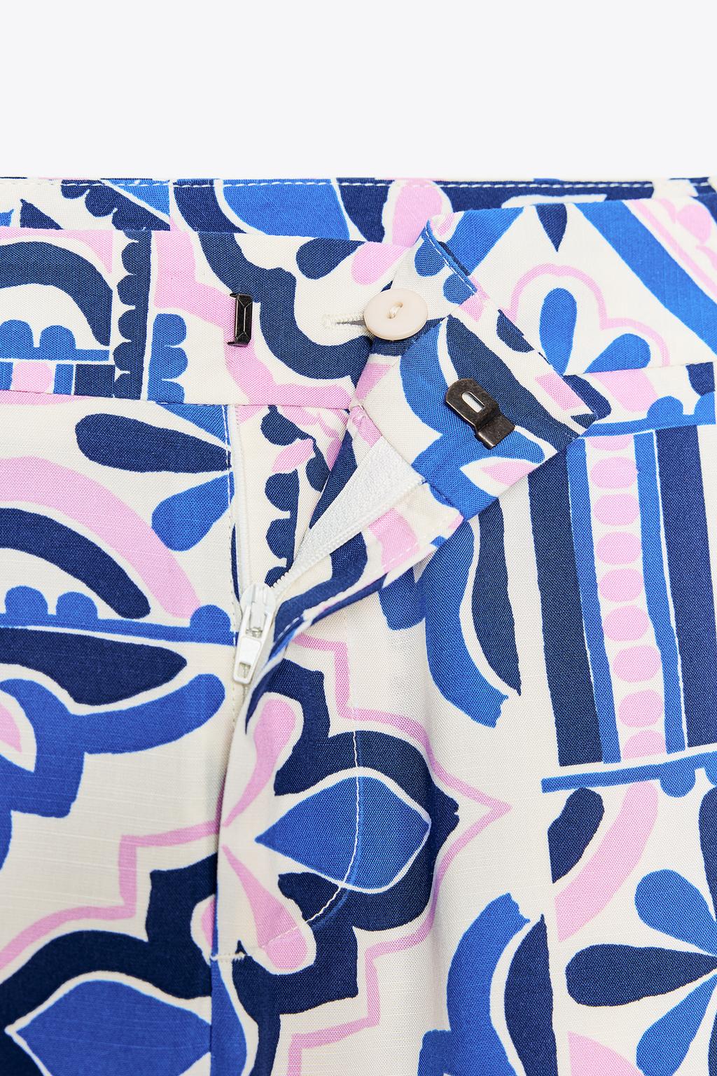 Thumbnail image for PRINTED PALAZZO TROUSERS