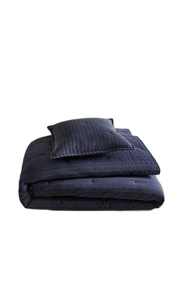 TRAPUNTA BAMBINI JACQUARD A RIGHE - Blu Marino di Zara