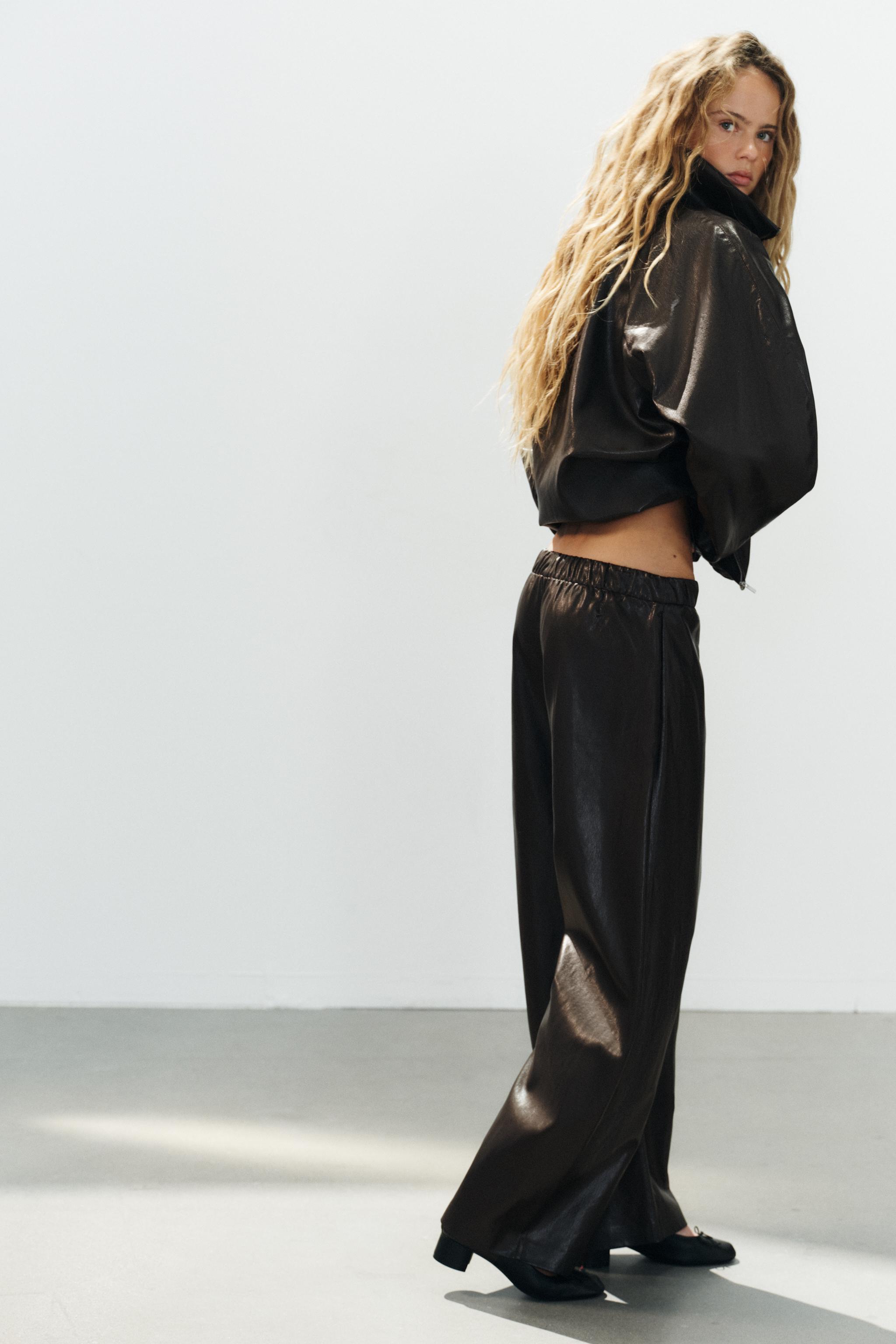 TECHNICAL FABRIC BALLOON PANTS