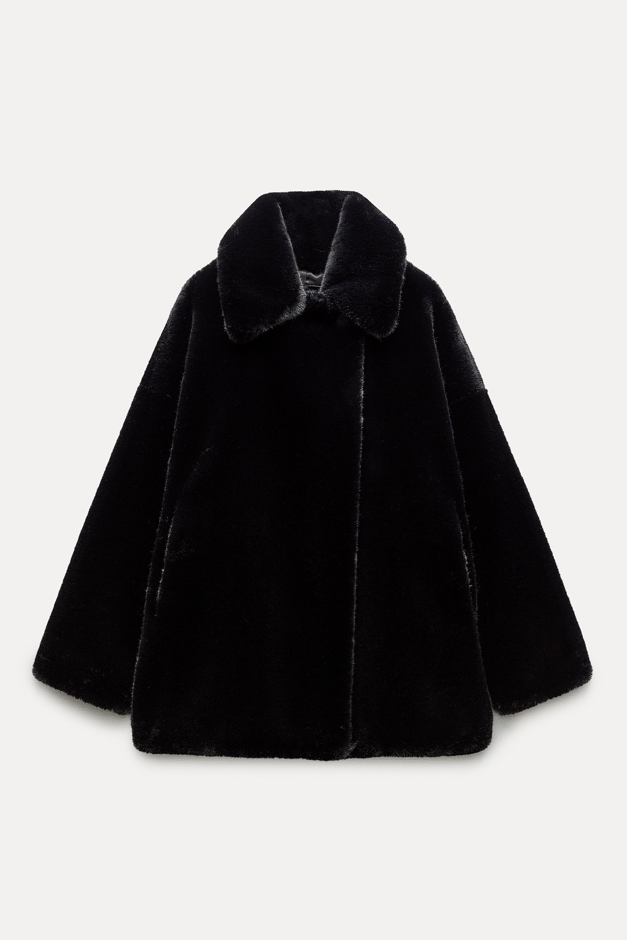 Zara, Jackets & Coats, Bloggers Fave Zara Faux Fur Coat Limited Edition  Mink Nwt