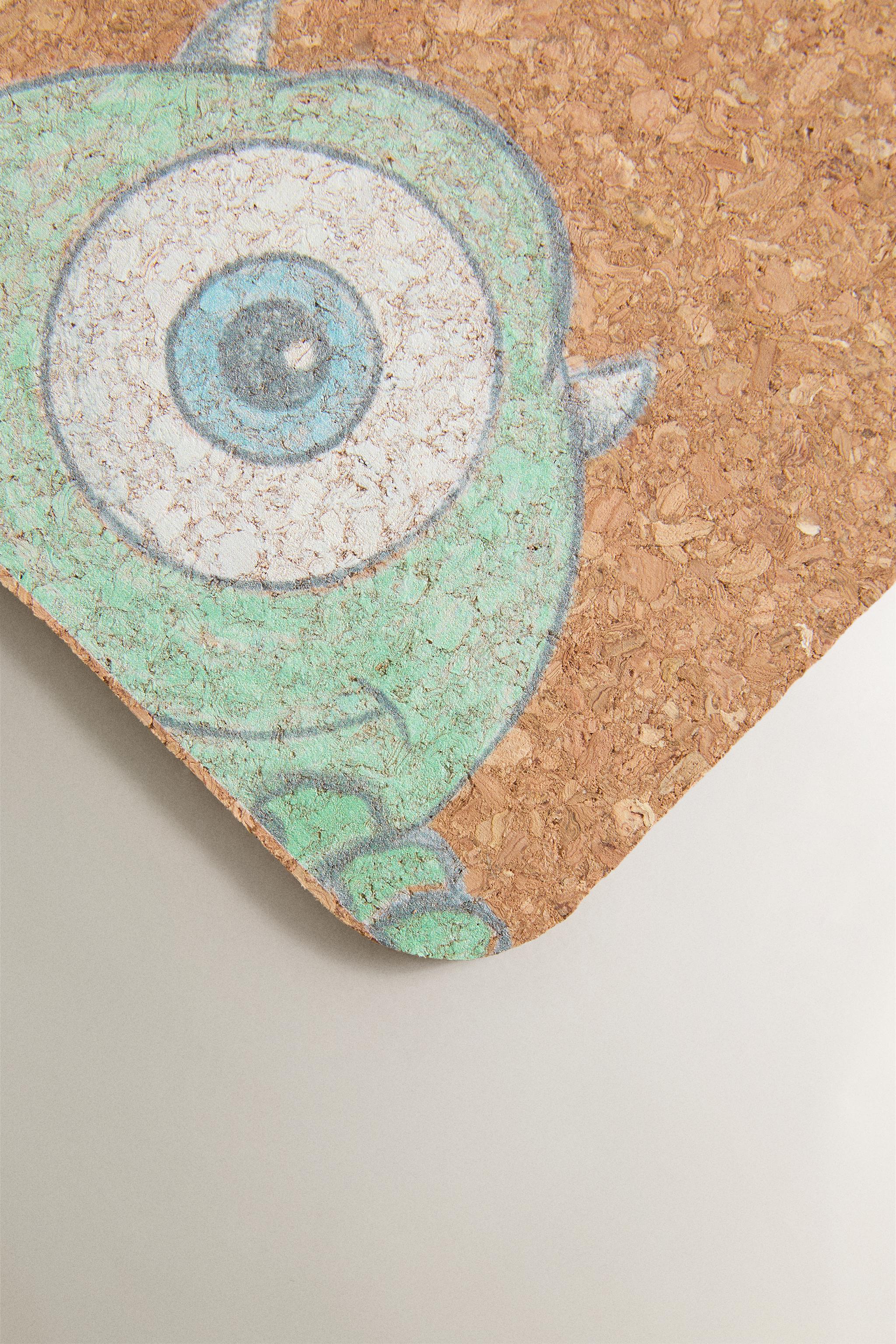 KIDS' MONSTERS, INC. ©DISNEY/PIXAR CORK PLACEMAT — Multicolored