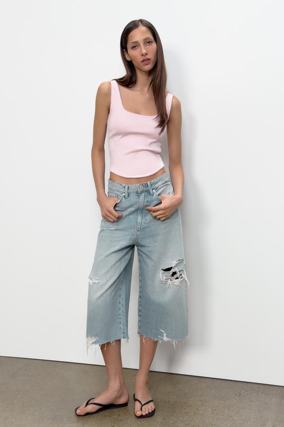 RIB KNIT TANK TOP from Zara - $19.90