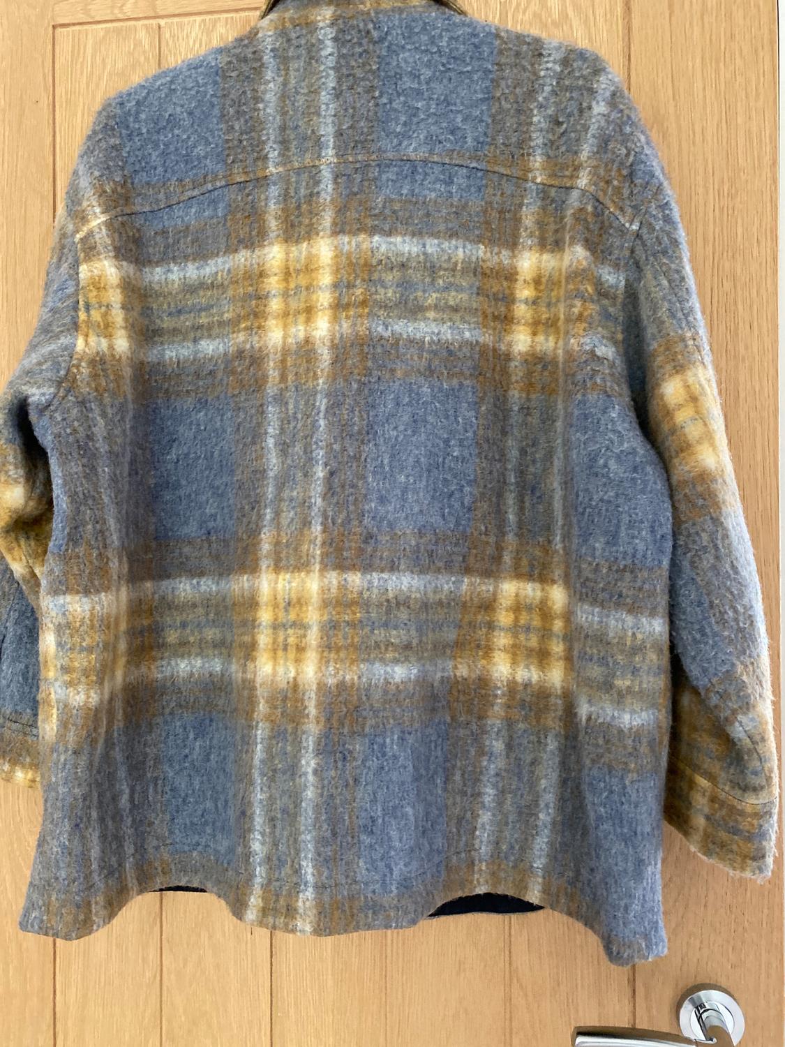 OVERSIZE CHECK OVERSHIRT - Image 2