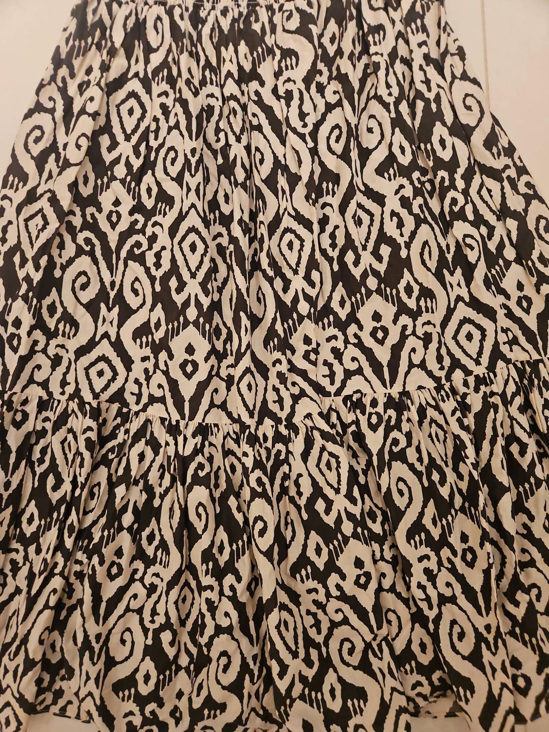 PRINTED MIDI SKIRT - Image 3